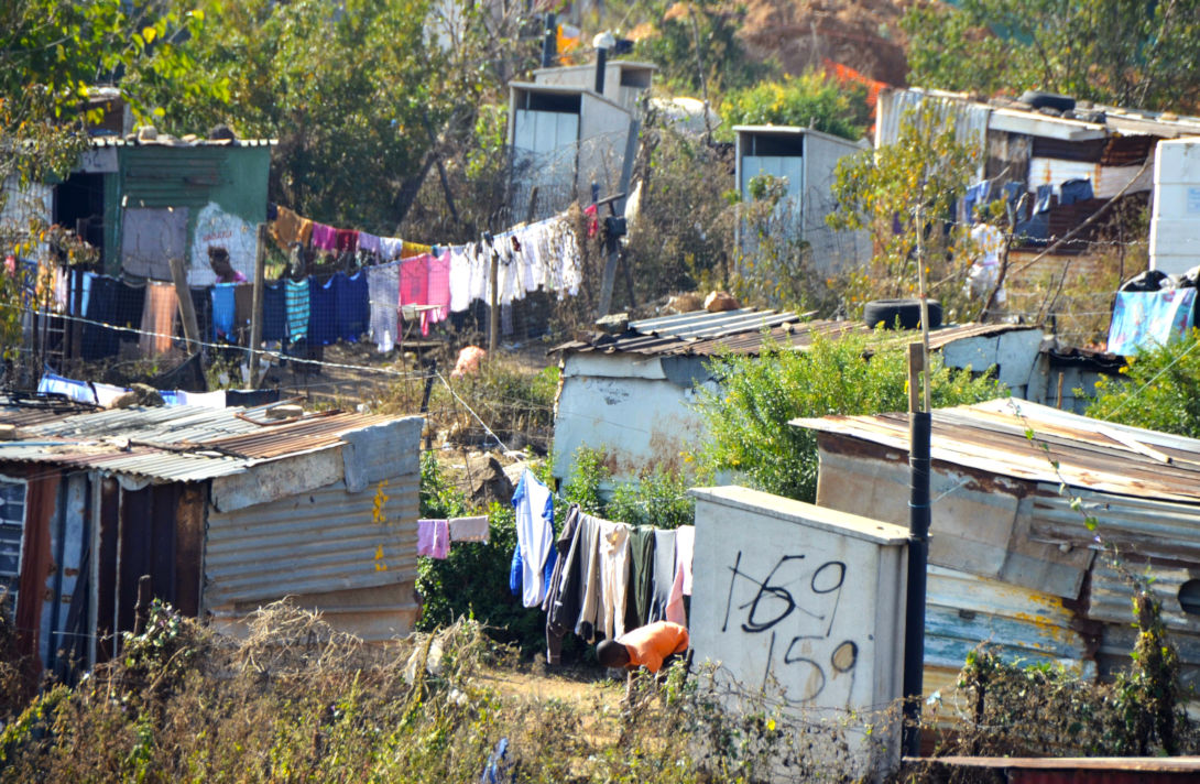 Township Soweto in Johannesburg