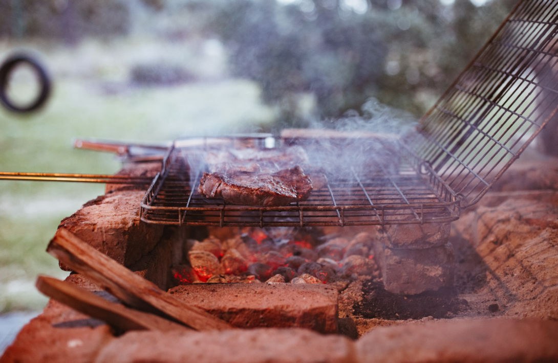 Traditionele braai in Zuid Afrika