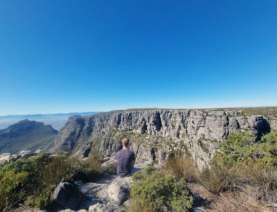 Uitzicht over Kaapstad vanaf Tafelberg