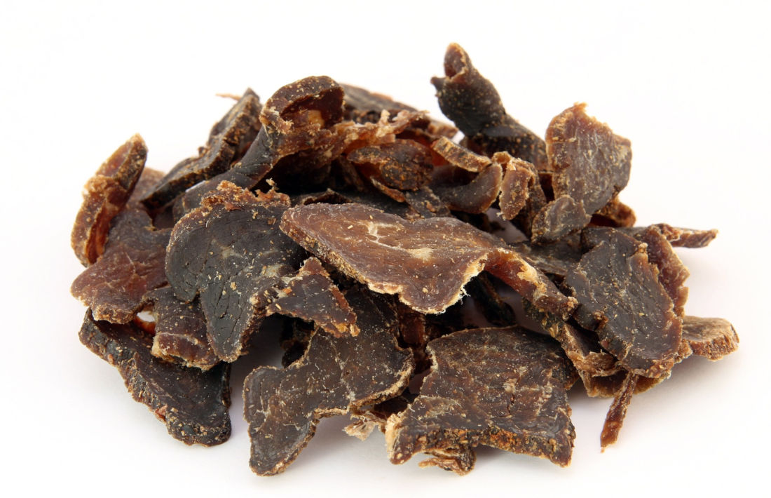 Biltong is typisch Zuid-Afrikaans eten