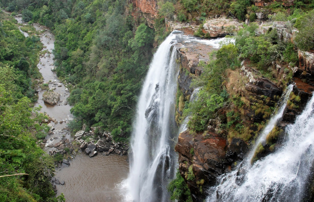 Lisbon waterval in de Panoramaroute