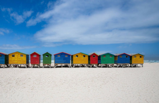 Reistips Zuid Afrika strandhuisjes