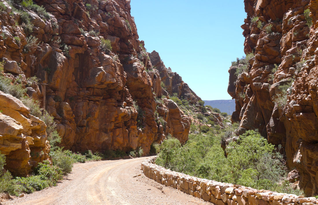 Swartberg pas bij Oudtshoorn