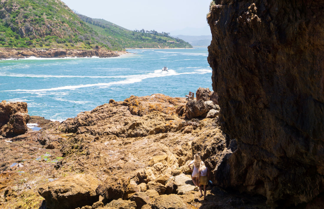 Tuinroute - Rotsen bij Knysna Heads