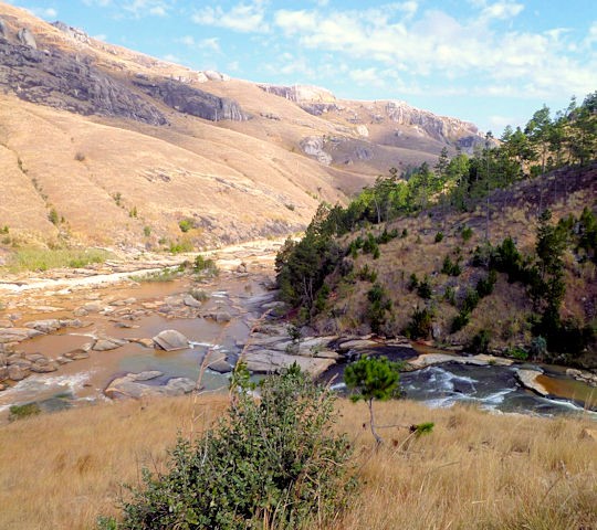 Landschap op Madagascar