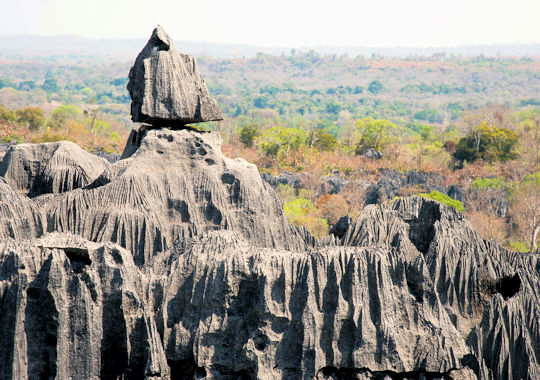 Tsingy de Bemaraha op Madagascar