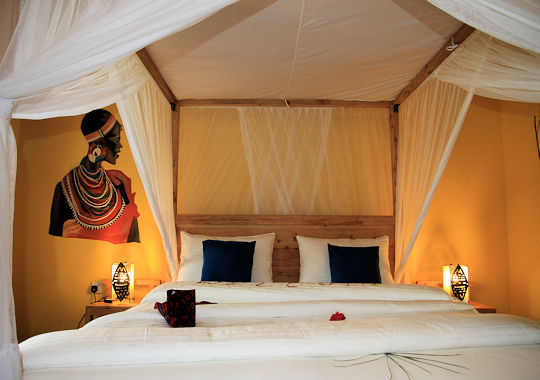 Kamer bij African View Lodge