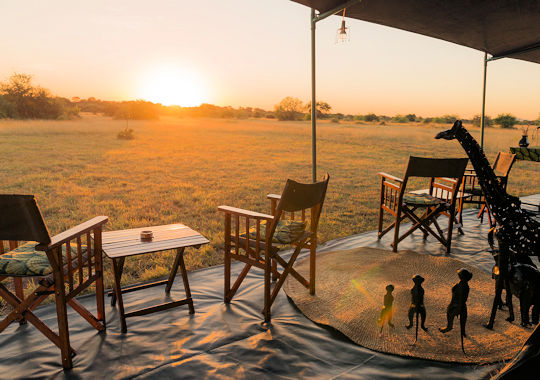 Uitzicht bij Serengeti View Camp
