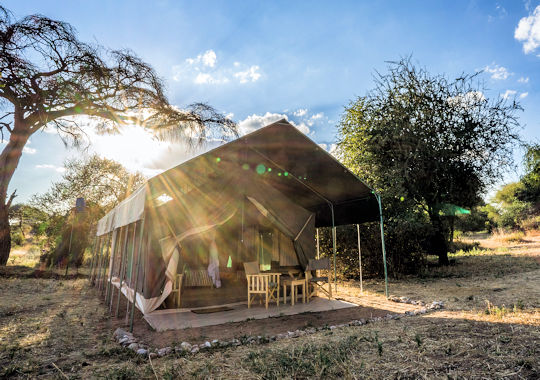 tent bij Tarangire View Camp