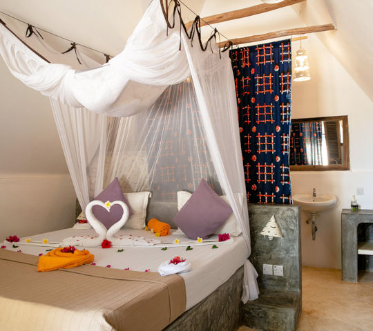 Kamer bij Nur Beach Hotel Zanzibar