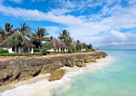 Seafront suites aan het strand bij Essque Zalu Zanzibar