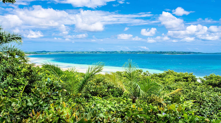 Strand bij Pemba Island