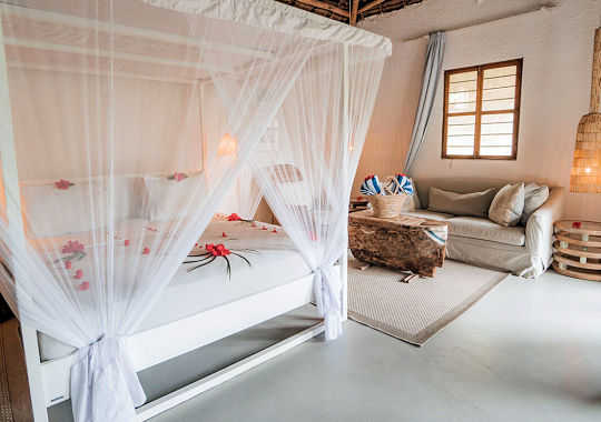 junior suite bij Chuini Zanzibar Lodge