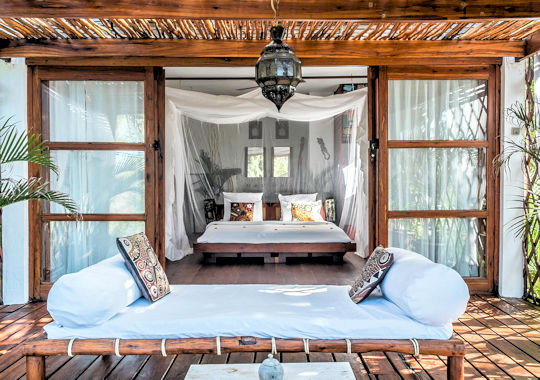 Baia Sonambula terras bij slaapkamer
