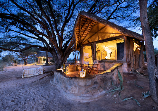 Chalet bij Saruni Rhino Camp in Kenia