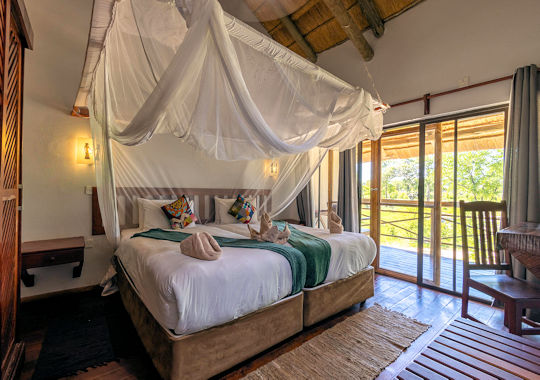 Kamer bij Chobe Mopani Forest Lodge