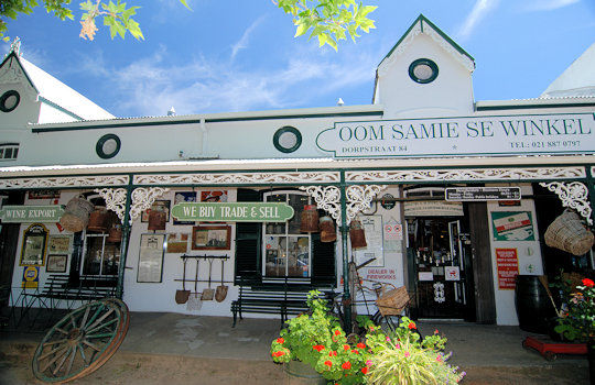 Oom Samie se winkel in Stellenbosch