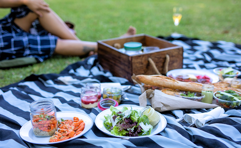 Picknick in de Wijnlanden in Zuid Afrika