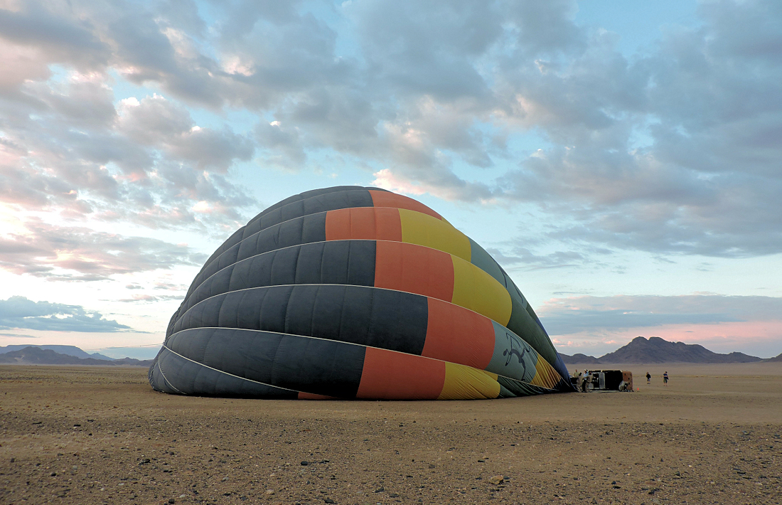 Ballonvaart in Namibie activiteiten Swakopmund