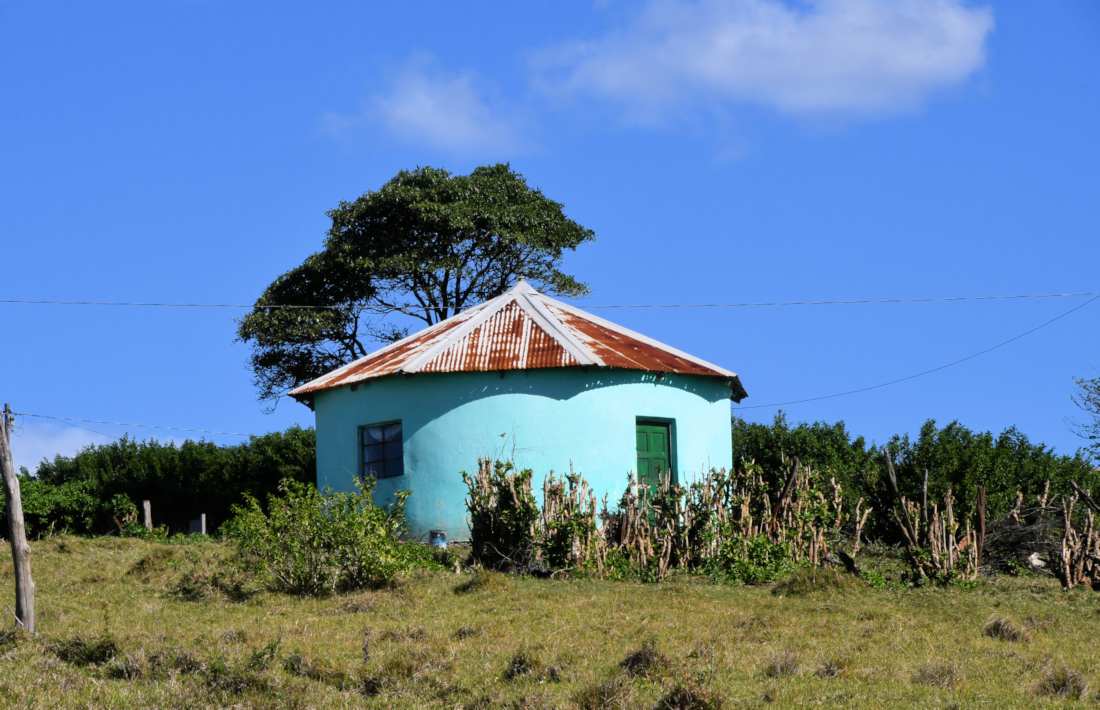 Traditioneel huisje in de Transkei in Zuid Afrika